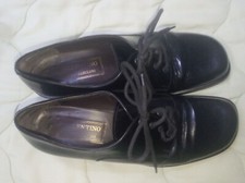 Scarpe VALENTINO stringate con tacco lacci e suola in gomma con scatola