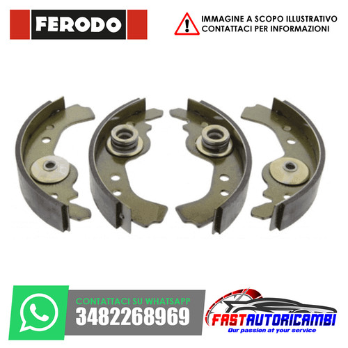 Kit ganasce freno ferodo - kit,