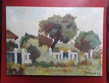 Sirio Ricusati (Livorno 1916- 1992) dipinto 1973 VENDITA NO PROFIT