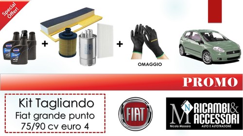 Kit tagliando grande punto 3 - tagliando,