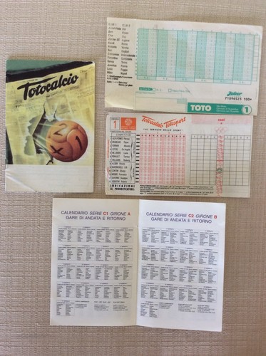 Calendario totocalcio serie - serie, b
