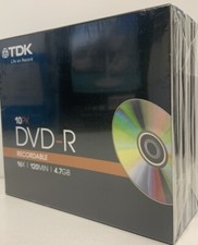 DVD-R TDK 10 Pezzi con
