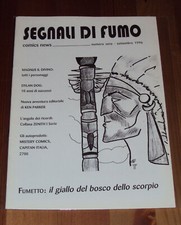 DYLAN DOG SU SEGNALI DI FUMO NUMERO ZERO SETTEMBRE 1996