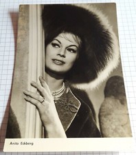 Cartolina attrice anita ekberg - anita,