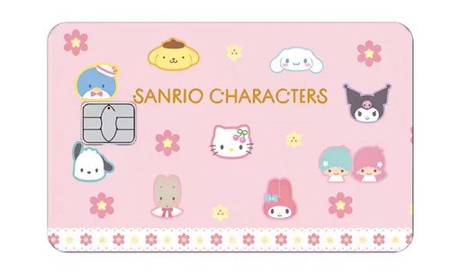 Sanrio carta credito - sanrio, smart
