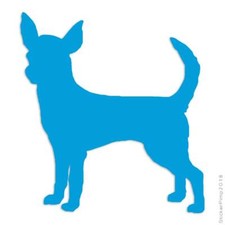 Chihuahua Dog, Vinyl Decal