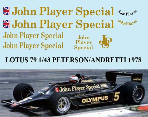 Decals per lotus ford 79 - decals,