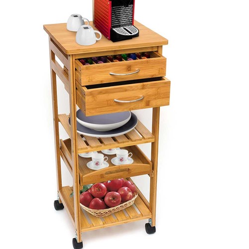 Carrello cucina legno - da, in