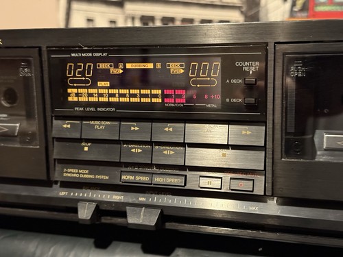 Jvc w777 stereo doppia - jvc,