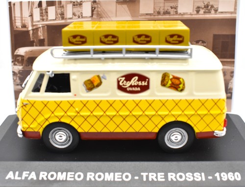 Modellino auto furgone scala