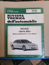 ROVER "Serie 600" - Rivista tecnica dell'automobile 
