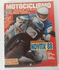 Motociclismo 12 1987 - Kawasaki GPX 600 R - Honda Beach Hunter 125 - Beta TR 34