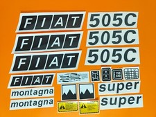Adesivi decalcomanie fiat 505 - adesivi,