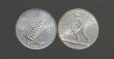 1950 Italy 2 Lire