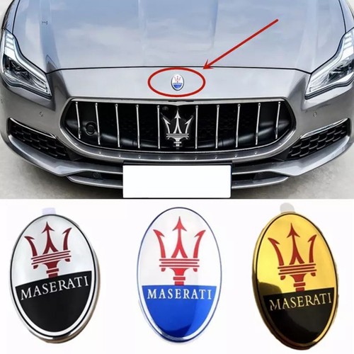 Para maserati 1pcs insignias - para, y