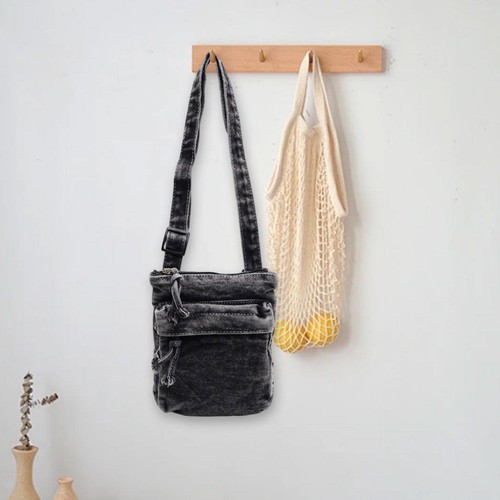 Borsa tracolla denim con - a,