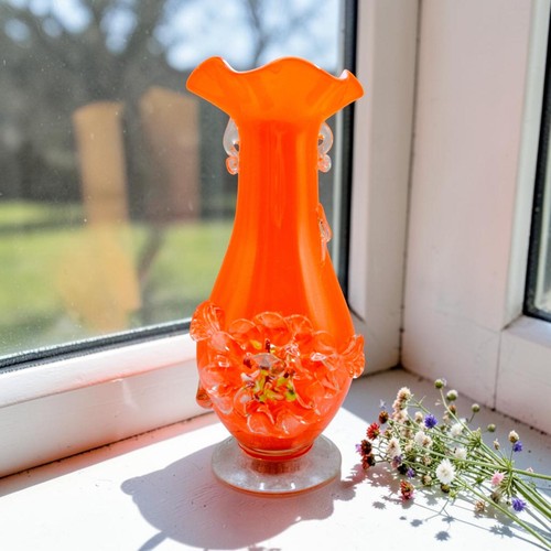 Vaso floreale vetro - , artistico
