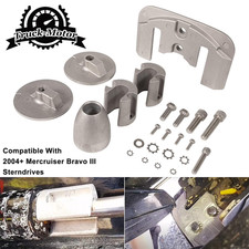 Kit anodi alluminio CMBRAVO3KITA per unità Mercruiser Bravo 3 Bravo III 2004+