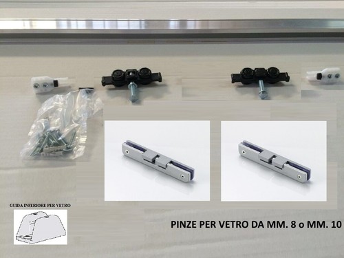 Kit sistema scorrevole - kit, con