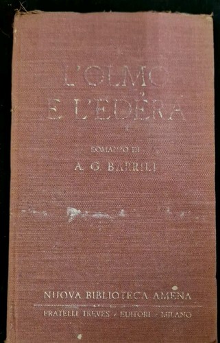 Libro antico olmo e - l'olmo,