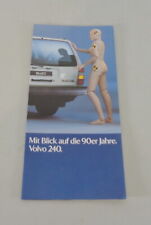 Volvo 240 Brochure / Volantino