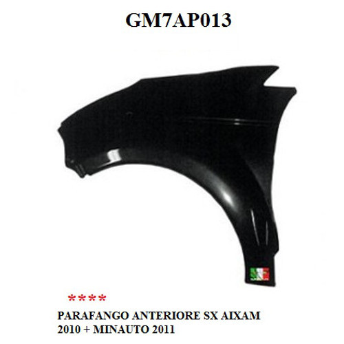Parafango anteriore aixam - parafango,