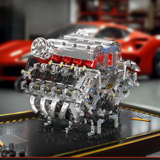 2718 Pezzi Motore V8 Visibile