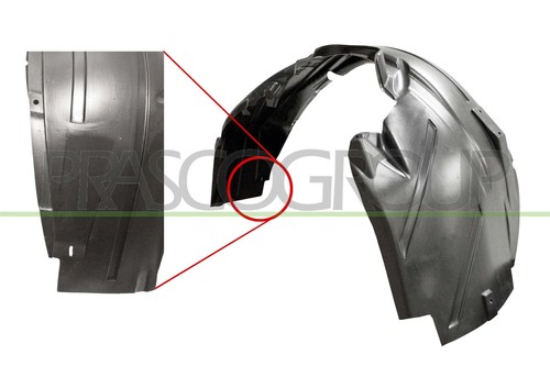 Parafango interno anteriore - , dx