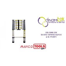 05.086.05 SCALA TELESCOPICA 2,6 METRI SPIN MARCO TOOLS
