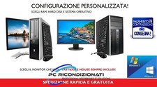 PC Computer fisso Hp Compaq Pentium D + Monitor 19" + Kit Mouse e Tastiera + ...