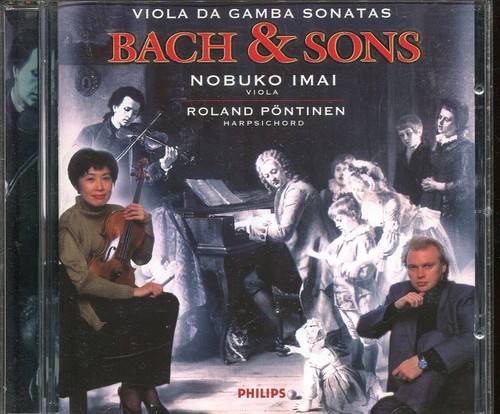 Bach sons viola da - /, gamba
