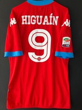 Maglia Napoli match worn Higuain Indossata Preparata Serie a red XXL
