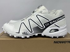 Salomon Speedcross 3 Bianco 413127 Uomo Taglia 9 Senza Coperchio Scatola