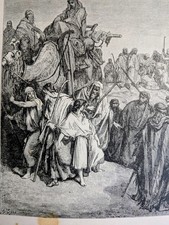 Antica incisione Gustave Dore