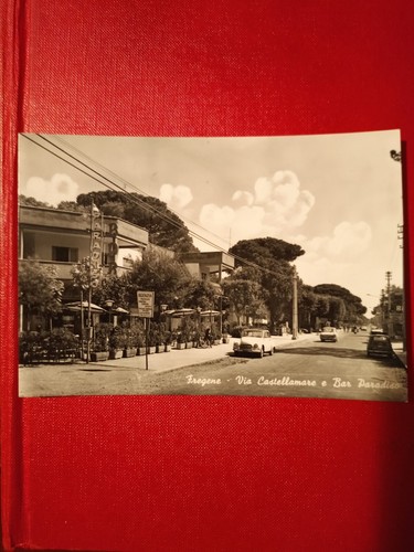 Cartolina fregene via - fregene,