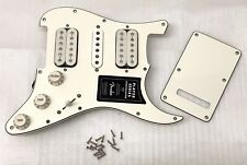 Originale MIM Fender PICKGUARD CARICATO Strat Pickup Set HSH Humbucker Stratocaster