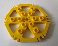 Lego 64566 Technic Plate Rotor 6 Yellow du city 7746 Dino 5886 MOC B13