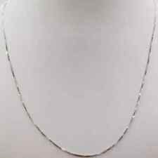 Catenina veneziana oro bianco 18kt grammi 0,90 cm45