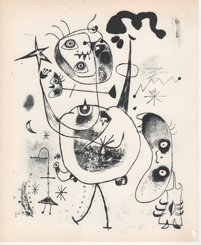 Joan mirò personaggio - -,