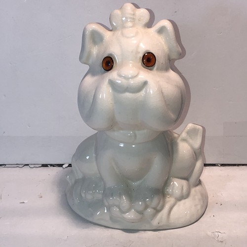Statua cane femmina - boxer, 8''
