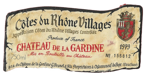 Etiquette label côtes - 69/34,
