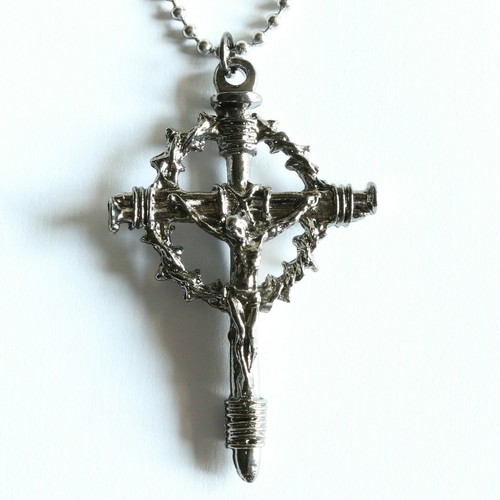 Collana uomo croce crocifisso - collana,