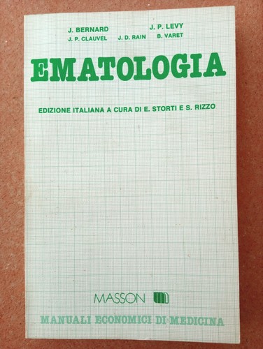 Ematologia bernard levy - -, bernard,