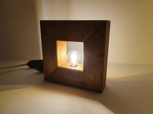 Lampada tavolo quadro di - da,