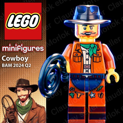 Lego cowboy minifigure - ⭐, bam