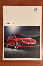 Book Brochure Depliant Volkswagen Golf GTI - 2011