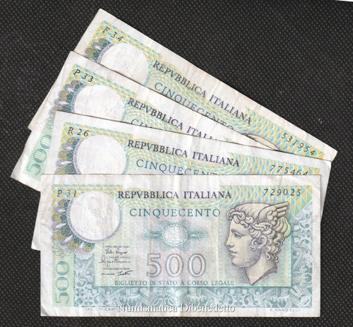 Repubblica italiana 500 - a,