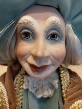 VVt - Bambola Artigianale Bisquit Top Regals Rosà Vicenza 35 Cm