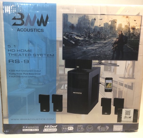 Bnw acoustics hd sistema - 5.1,