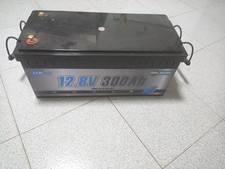 Batteria litio 12V 300Ah LiFePO4 batteria 15000+ cicli impianto solare barca 200